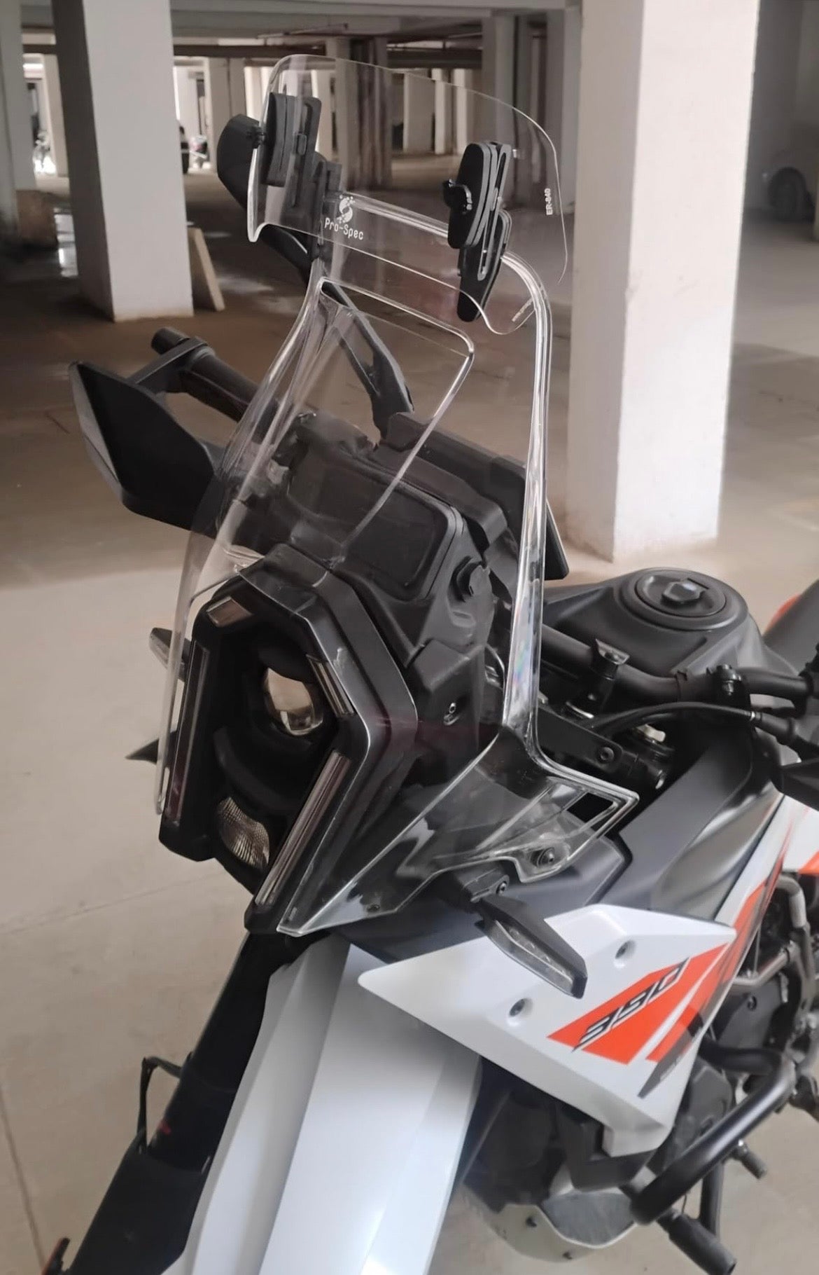 Windscreen extension for KTM Adventure 390 R ( 2025- )
