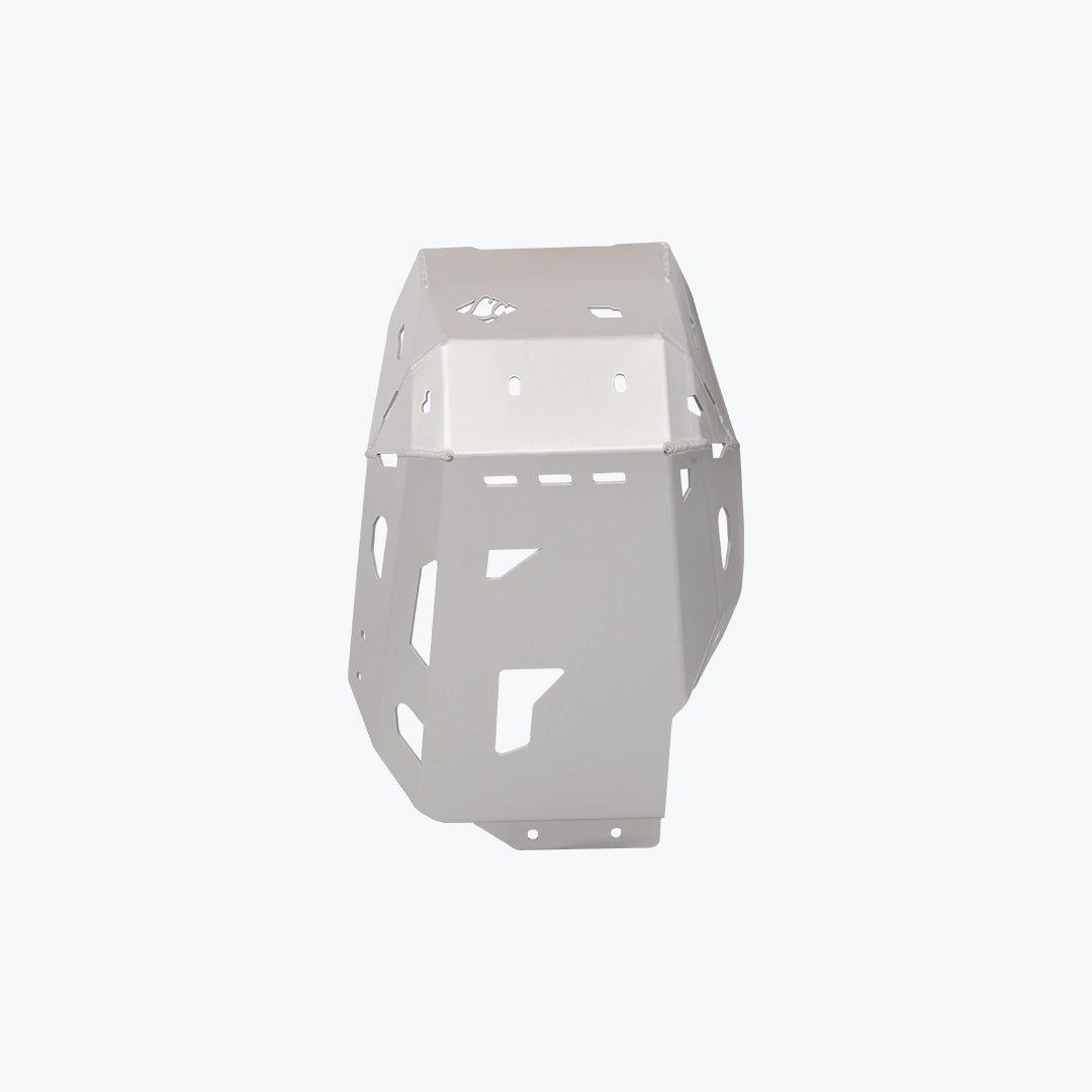 NX500 Vambrace Bash Plate Silver - MotoCo