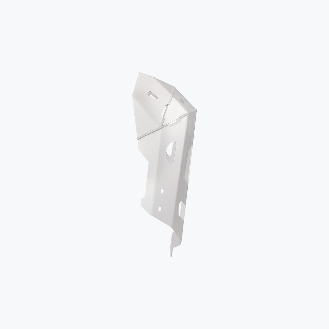 NX500 Vambrace Bash Plate Silver - MotoCo