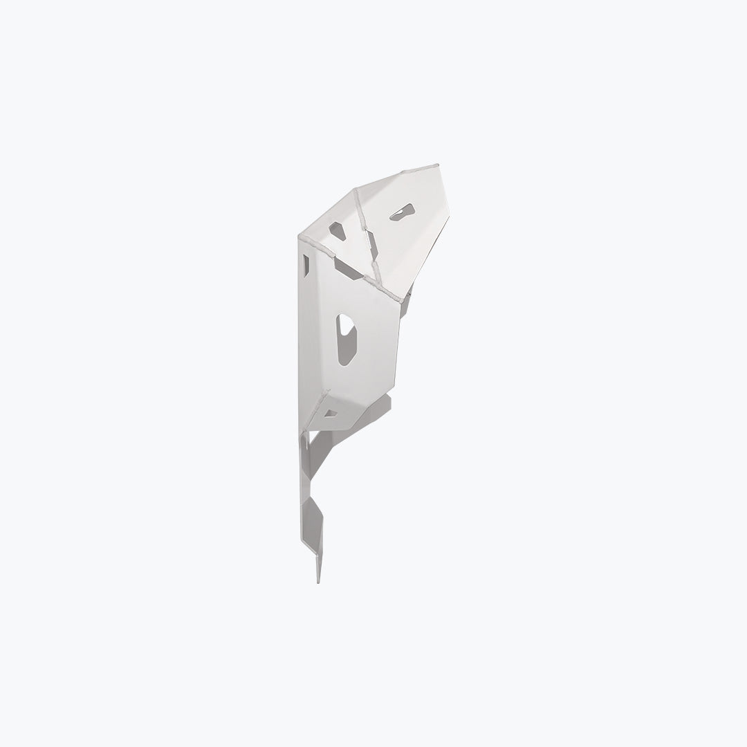 NX500 Vambrace Bash Plate Silver - MotoCo