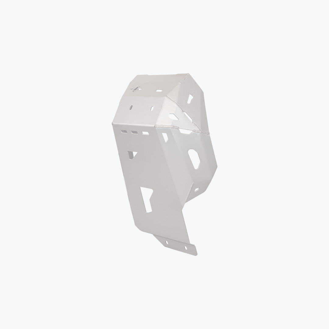 NX500 Vambrace Bash Plate Silver - MotoCo