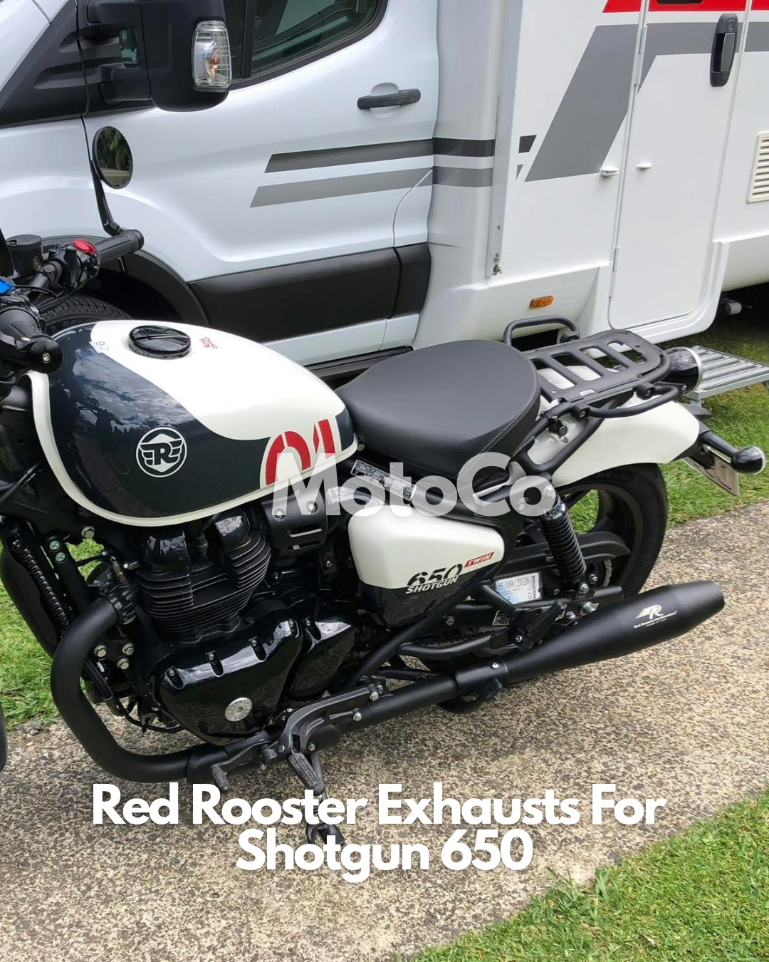 Red Rooster Exhaust For Shotgun 650