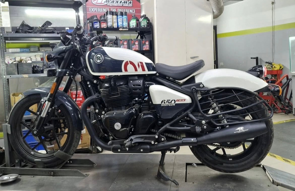 Red Rooster Exhaust For Shotgun 650