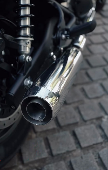 Red Rooster Polished Exhaust ( Astral ) compatible with Super Meteor 650