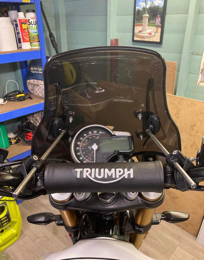 Smoked Windscreen For Triumph Speed 400 and Scrambler 400x