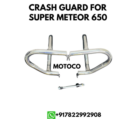 Chrome Crash Guard Compatible For Super Meteor 650