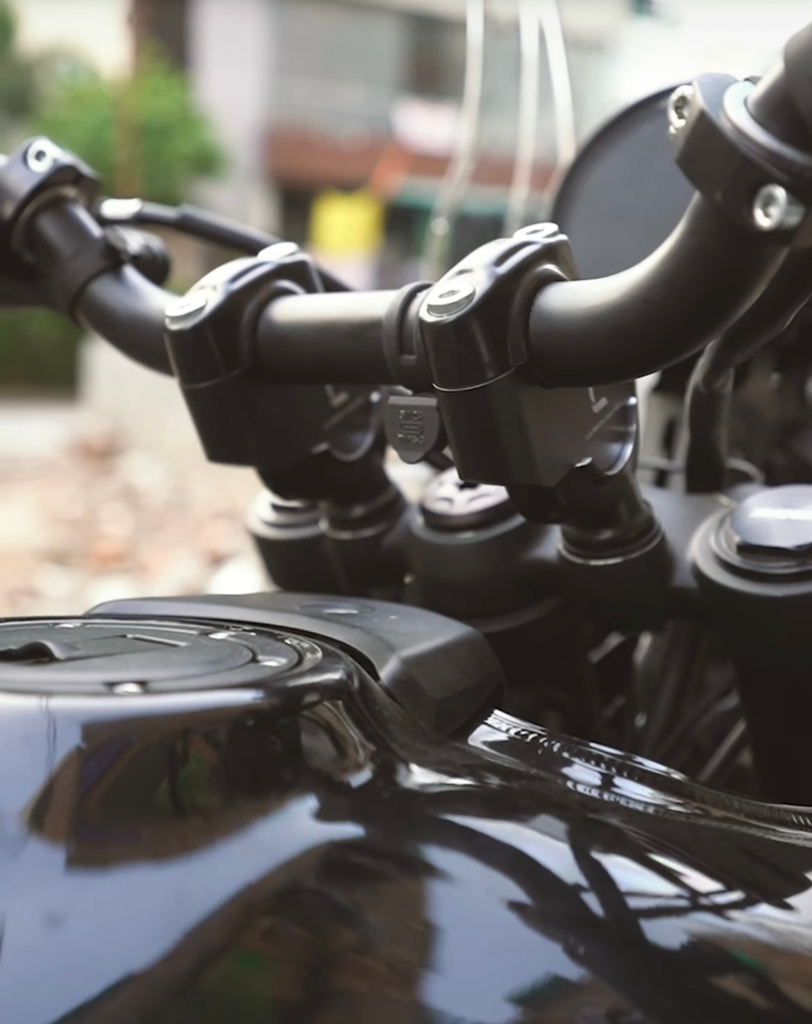 Pull Back Handle Bar Risers For Himalayan 450 & Guerrilla 450
