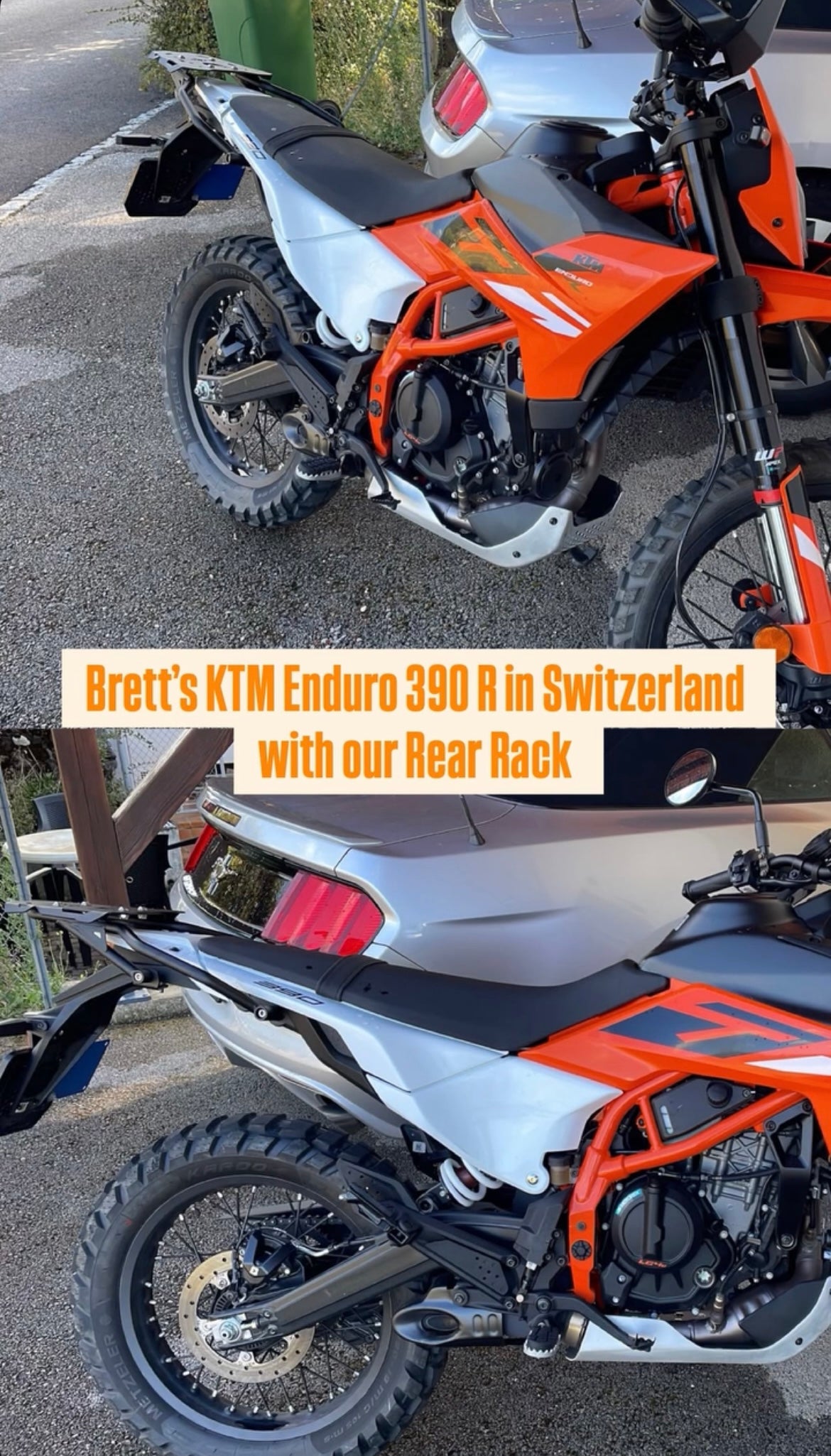 Rear Rack for KTM Enduro 390 R (2025– )