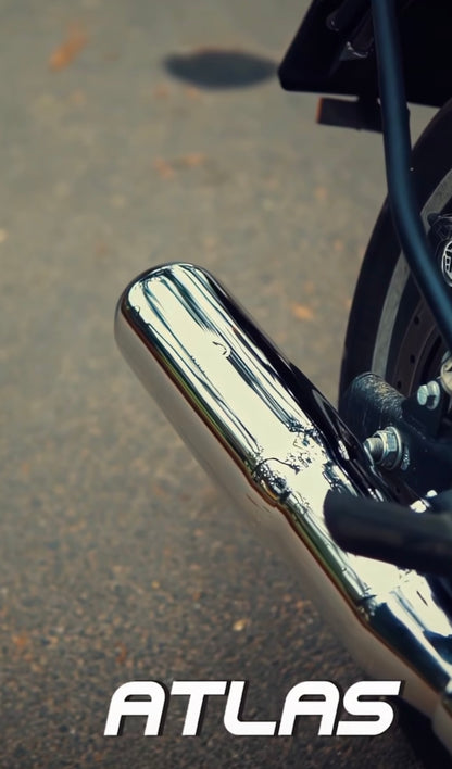 Red Rooster Exhaust For Classic 650 ( Atlas )