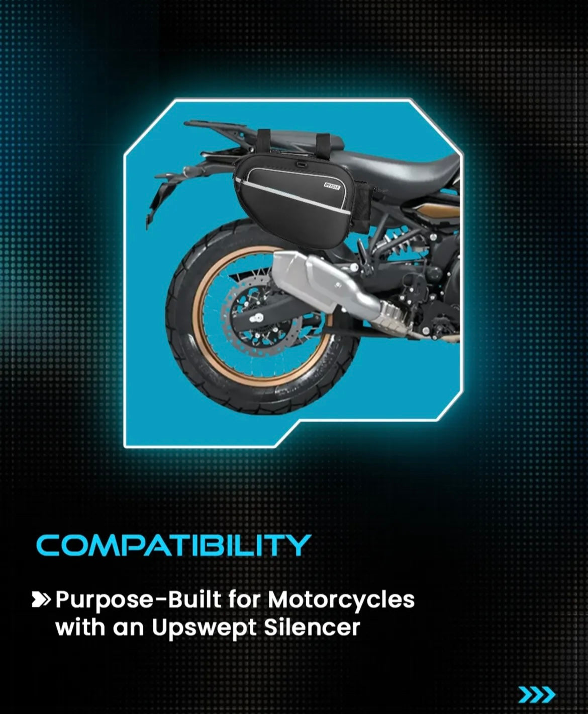 Rynox Saddle Bags 60 L