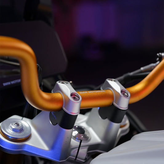 BMW F450 GS Handle Riser Black - front view