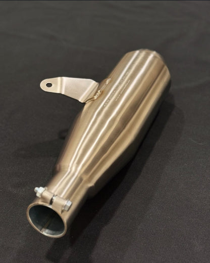 AEW Exhaust For Triumph Scrambler 400 X and Speed 400