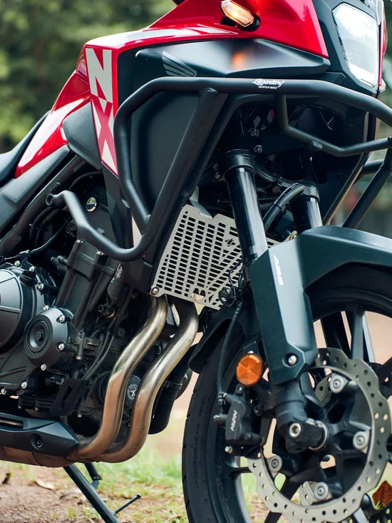 NX500 Radiator Grill – Silver | MotoCo Motorcycles
