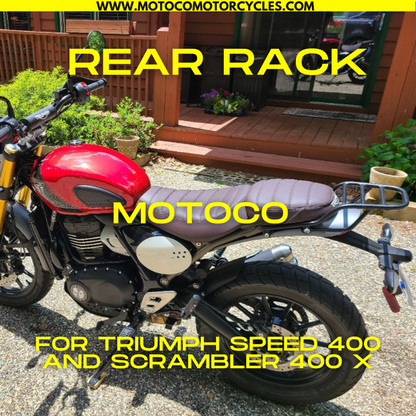 Rack For Triumph Speed 400 & Scrambler 400X