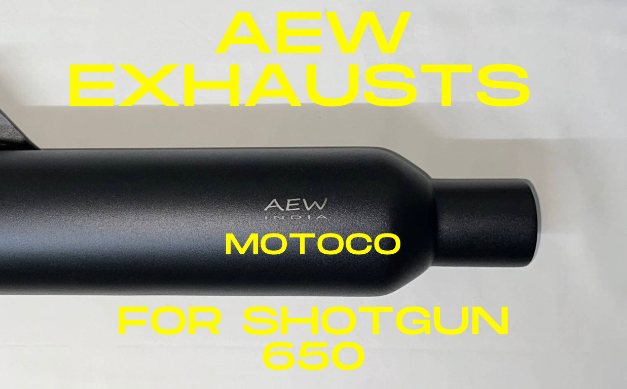 AEW Exhausts For Shotgun 650