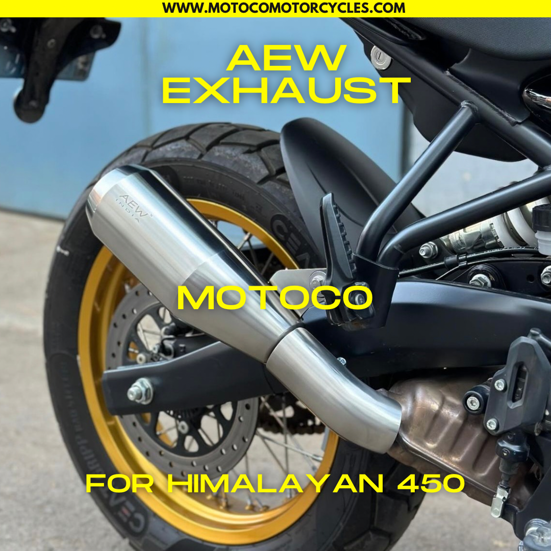 AEW Exhaust for Himalayan 450