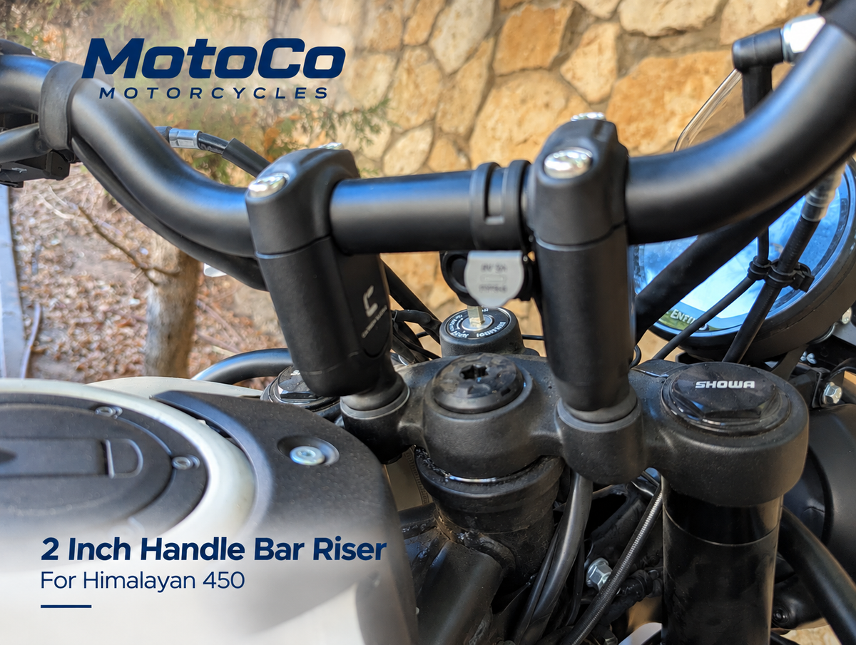 2 Inch Handle Bar Risers for Himalayan 450 & Guerrilla 450