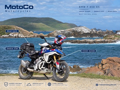 BMW F450 GS Crash Guard - Engine & Frame Protection