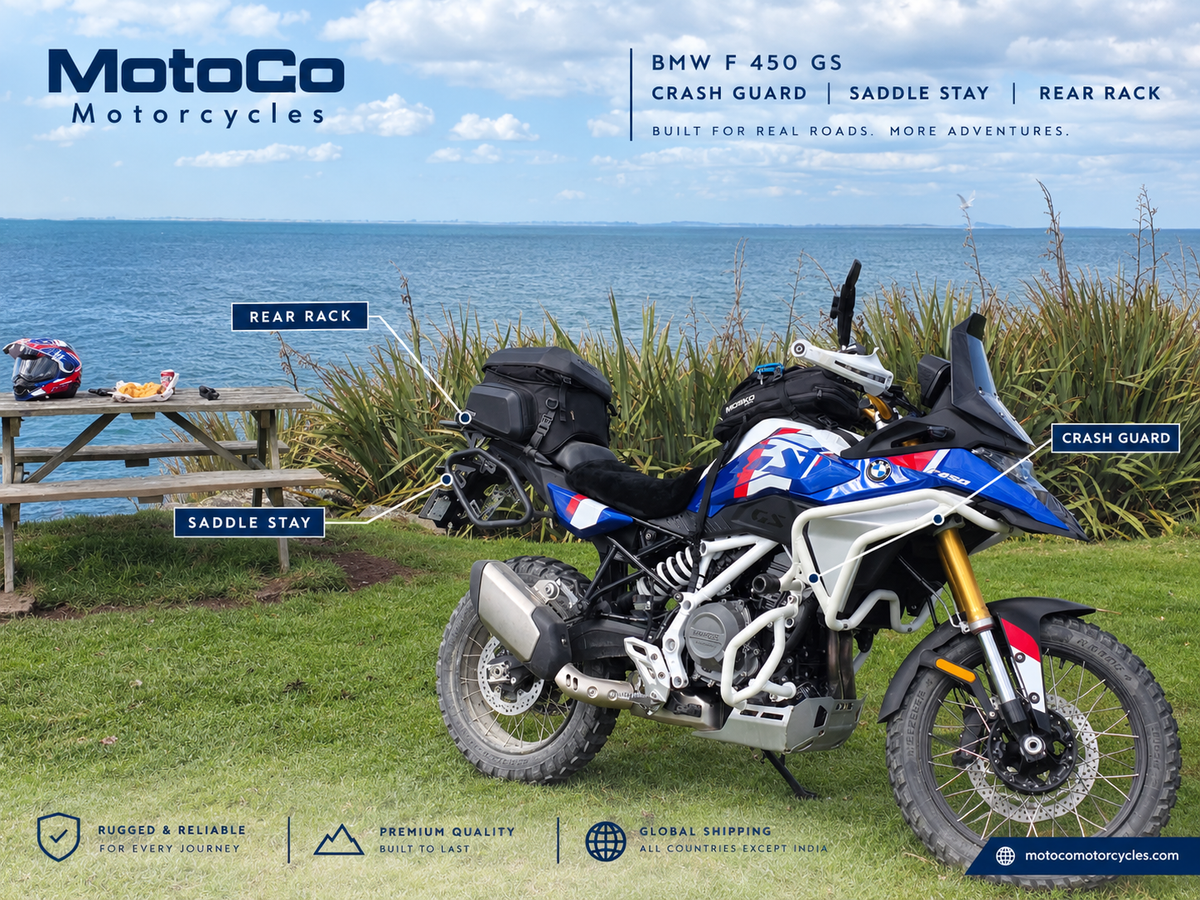BMW F450 GS Crash Guard - Engine & Frame Protection