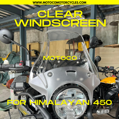 Clear Windscreen For Himalayan 450