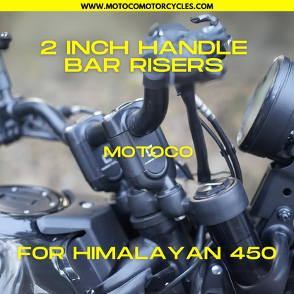 2 Inch Handle Bar Risers for Himalayan 450