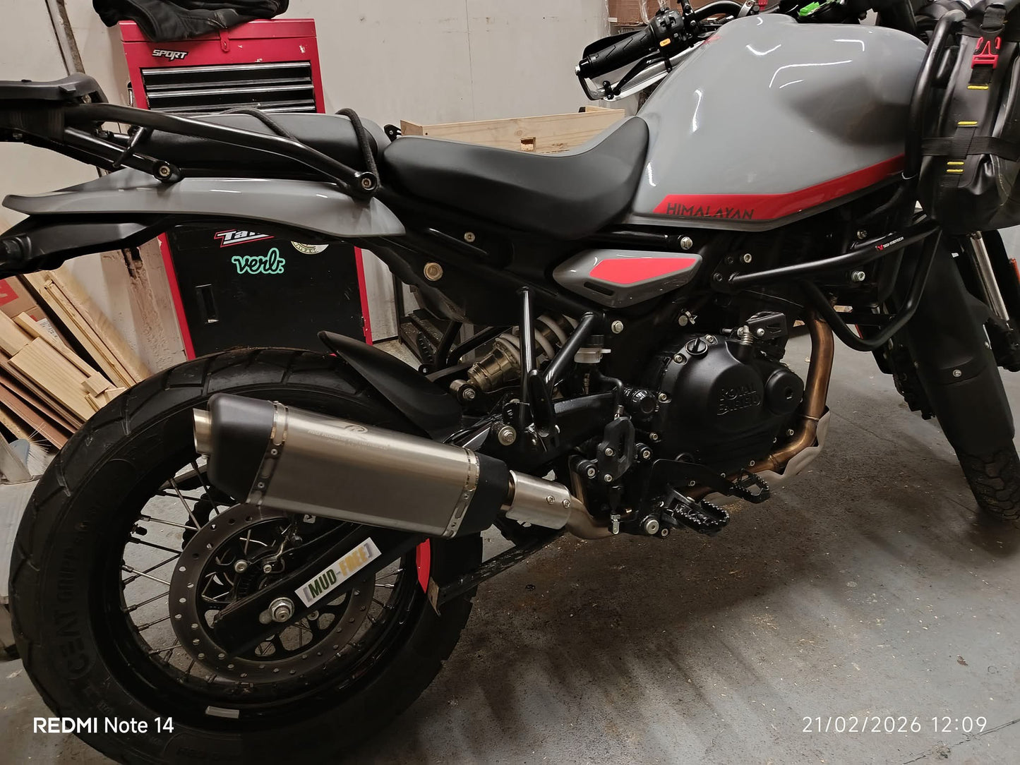Red Rooster Exhaust For Himalayan 450
