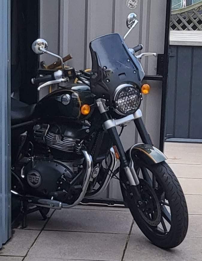 Tinted Windscreen For Super Meteor 650