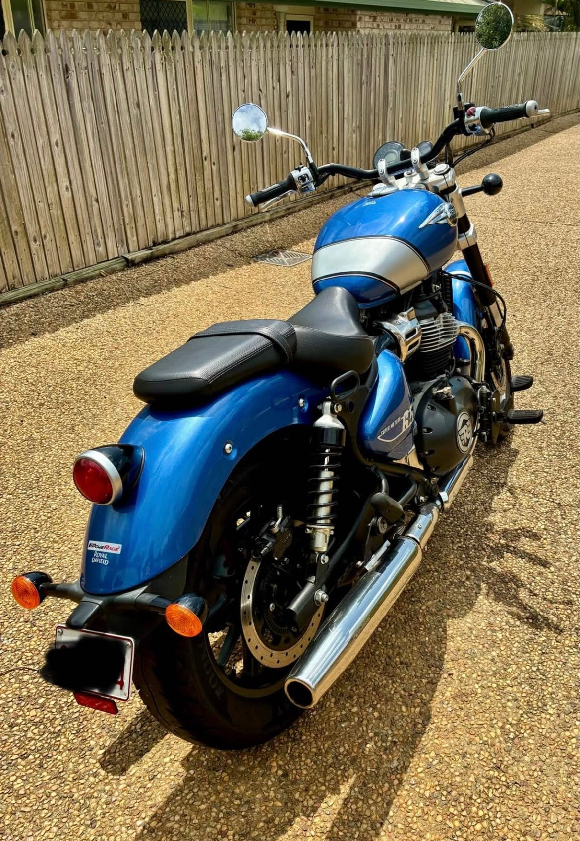 PoweRage Exhaust for Royal Enfield Super Meteor 650