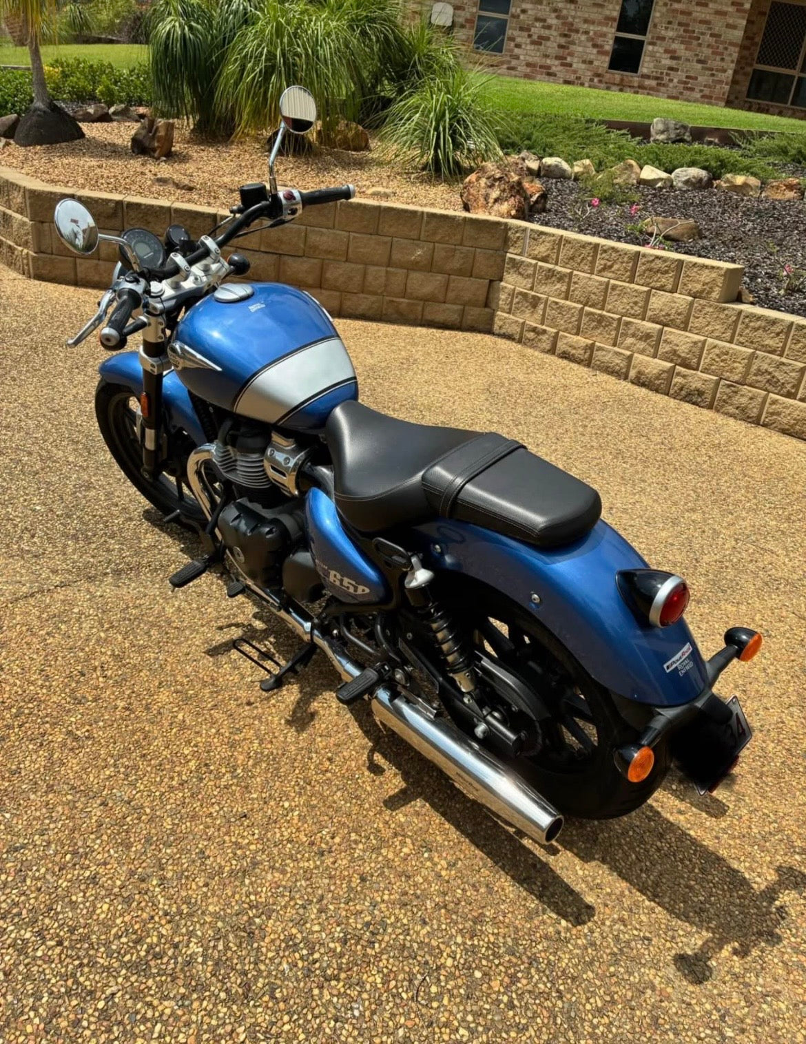 PoweRage Exhaust for Royal Enfield Super Meteor 650