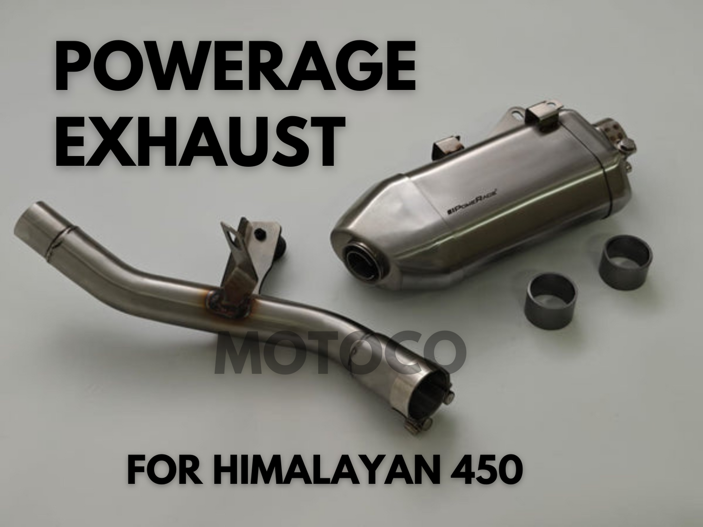 Powerage Exhaust for Royal Enfield Himalayan 450