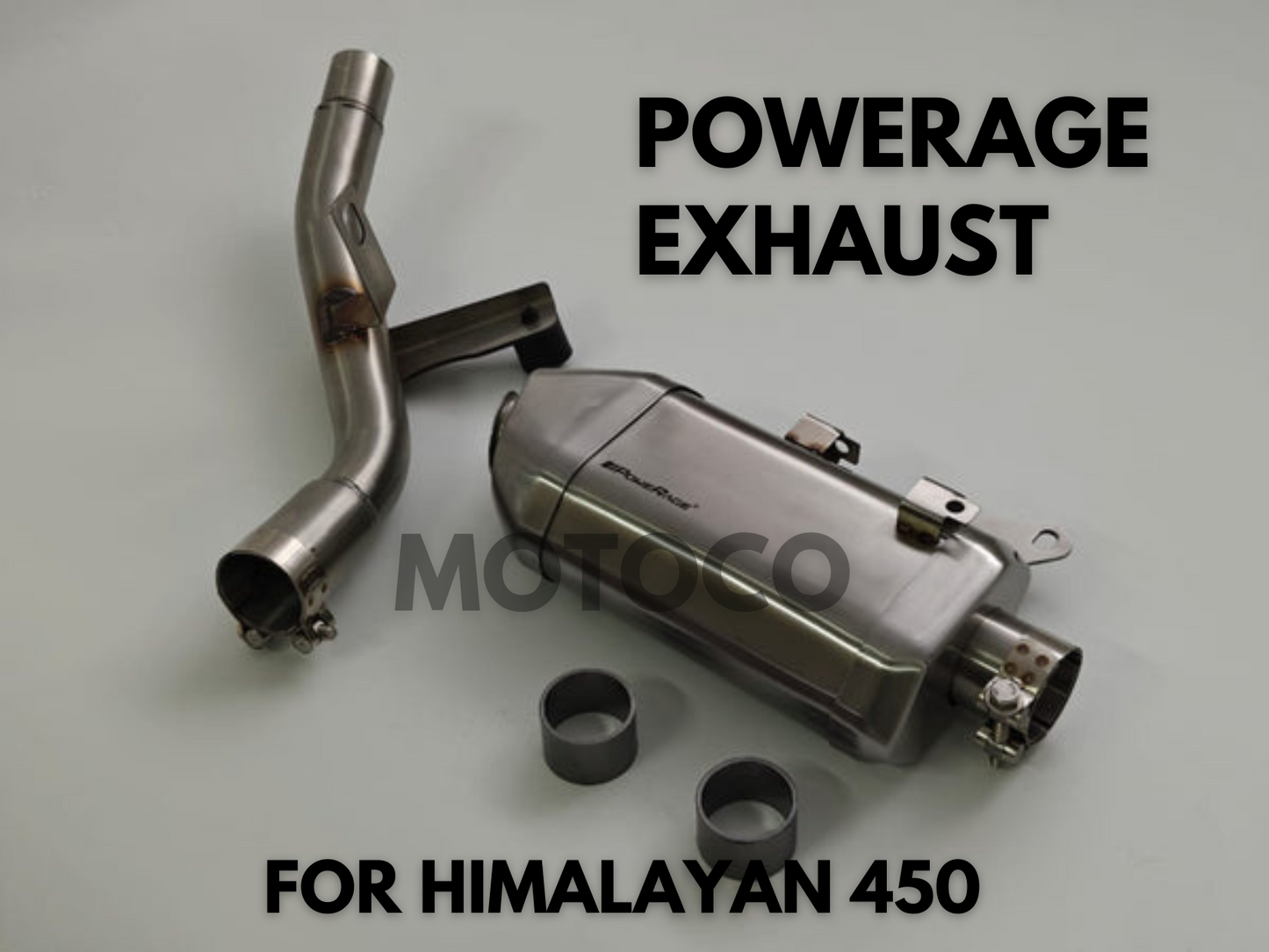 Powerage Exhaust for Royal Enfield Himalayan 450