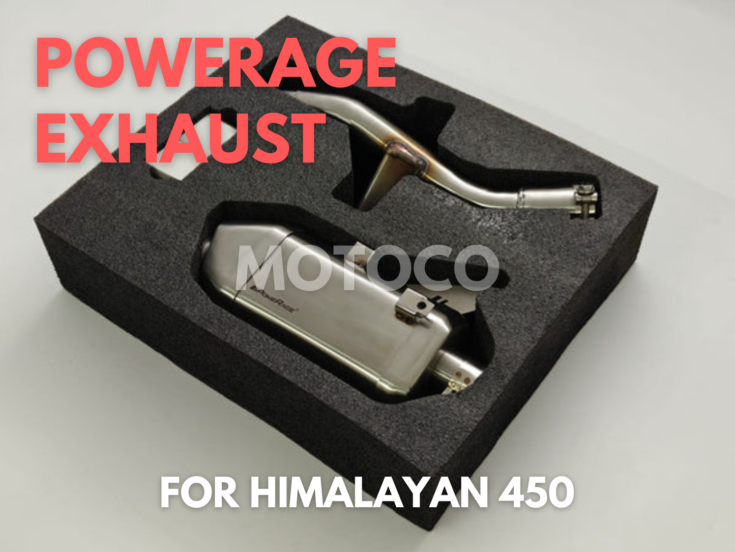 Powerage Exhaust for Royal Enfield Himalayan 450