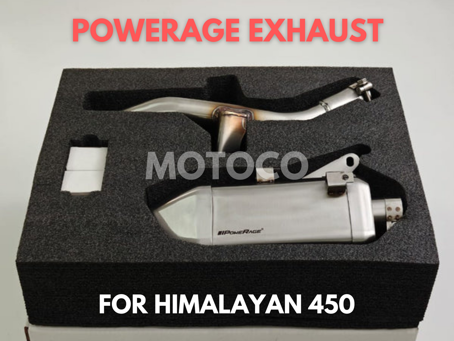 Powerage Exhaust for Royal Enfield Himalayan 450