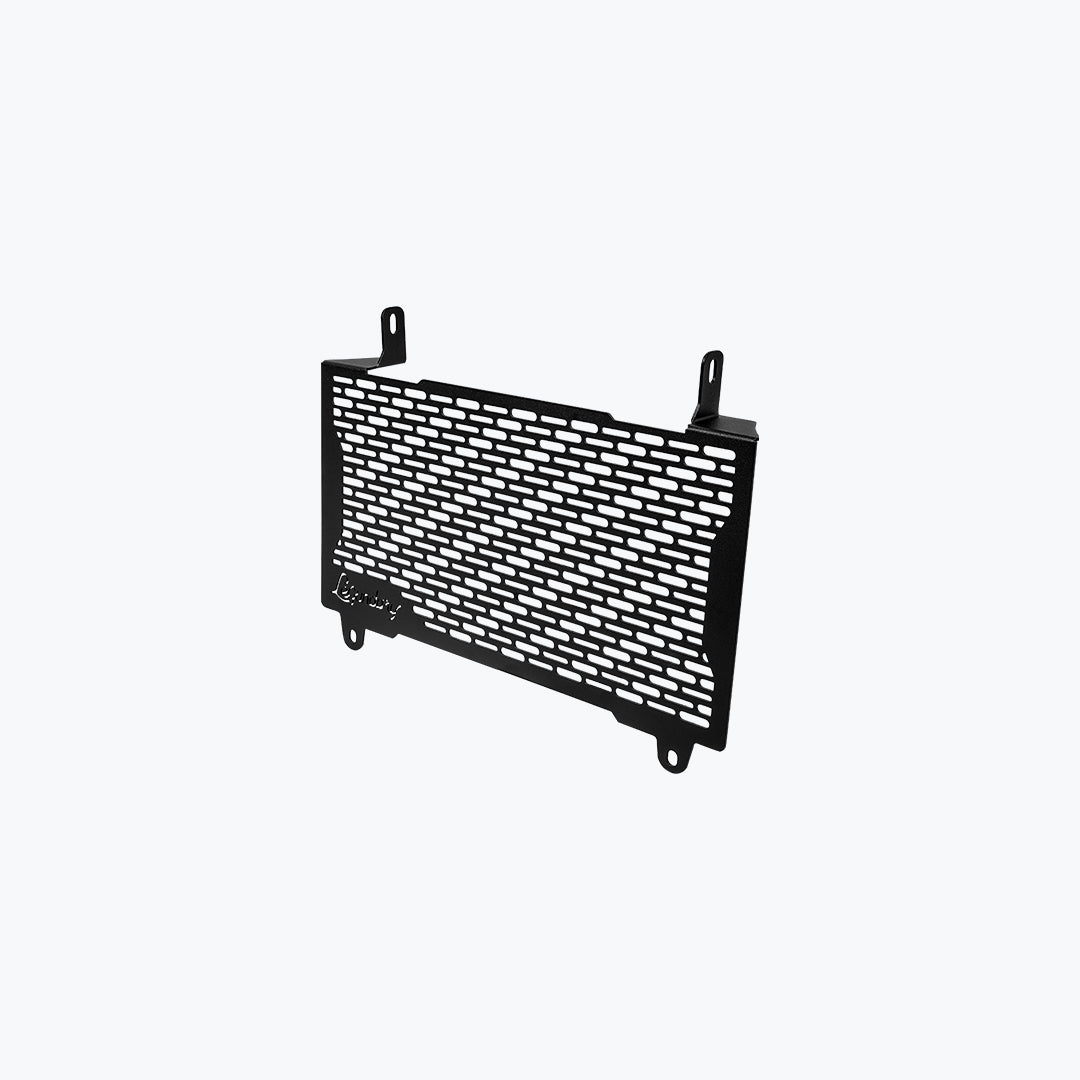 Suzuki V-Strom 800DE radiator guard installed black