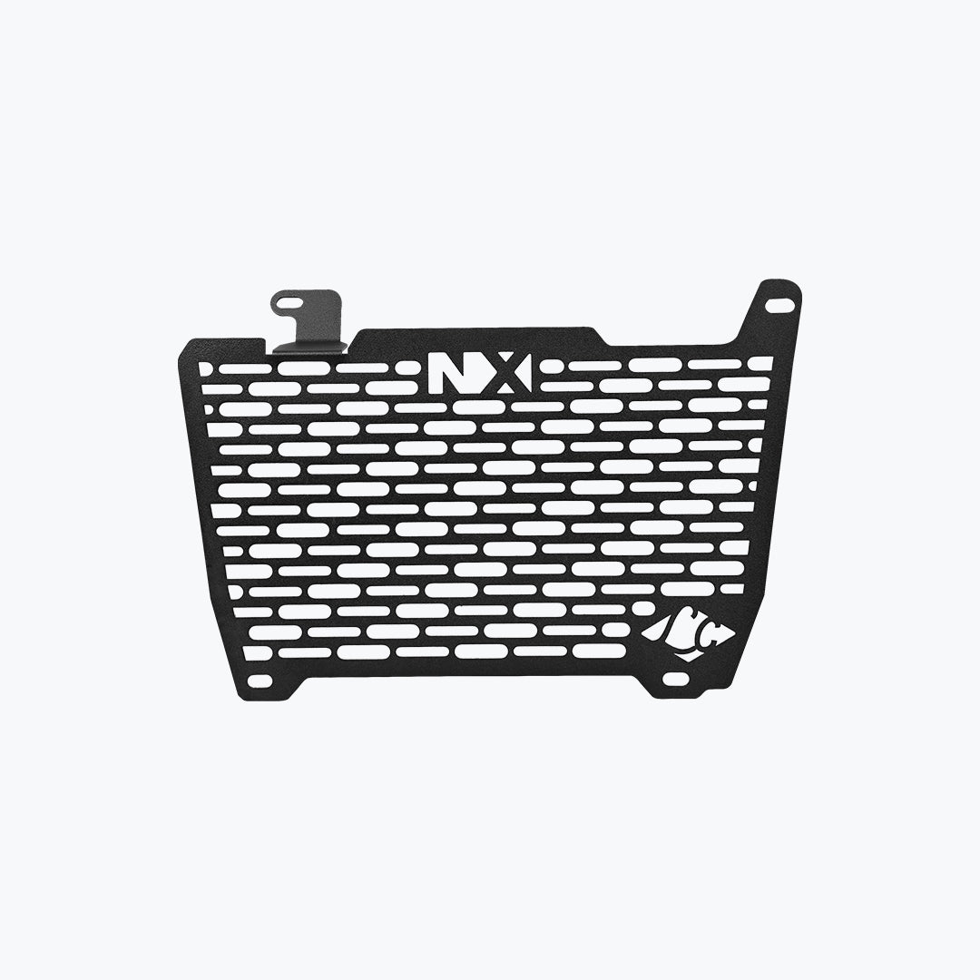 NX500 Vector Radiator Grill V2 Black - MotoCo