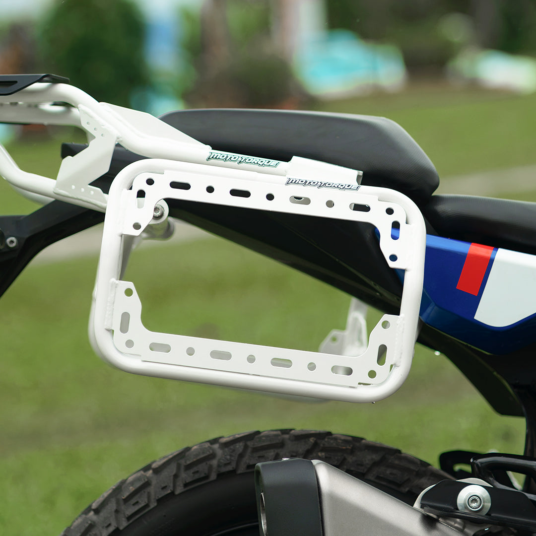 Saddle Stay Mounting Rails for BMW F450 GS - White