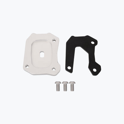 NX500 Fortis Side Stand Base Silver - MotoCo