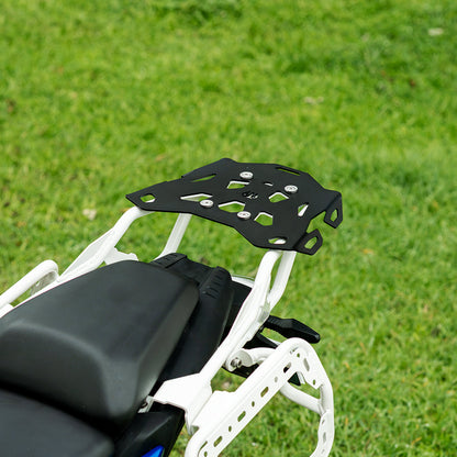 Rear Rack for BMW F450 GS - Black MS Top Plate