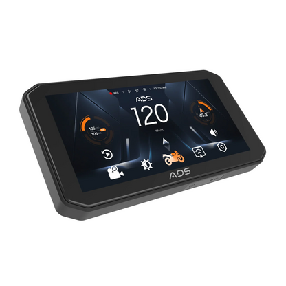 ADS Rover Pro 6.25-inch display installed on motorcycle