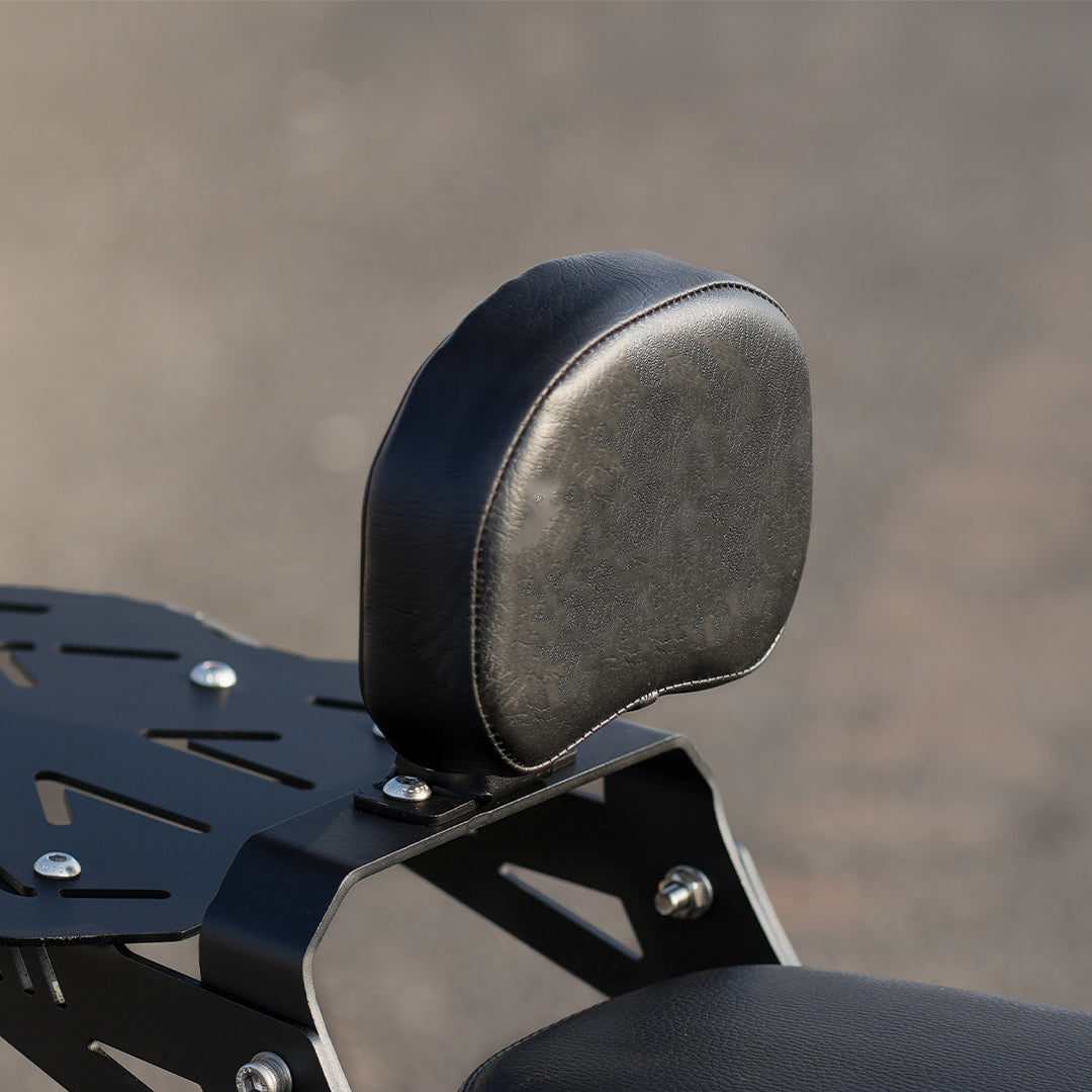 Backrest and back carrier combo for Royal Enfield Classic 650 - MotoCo Motorcycles