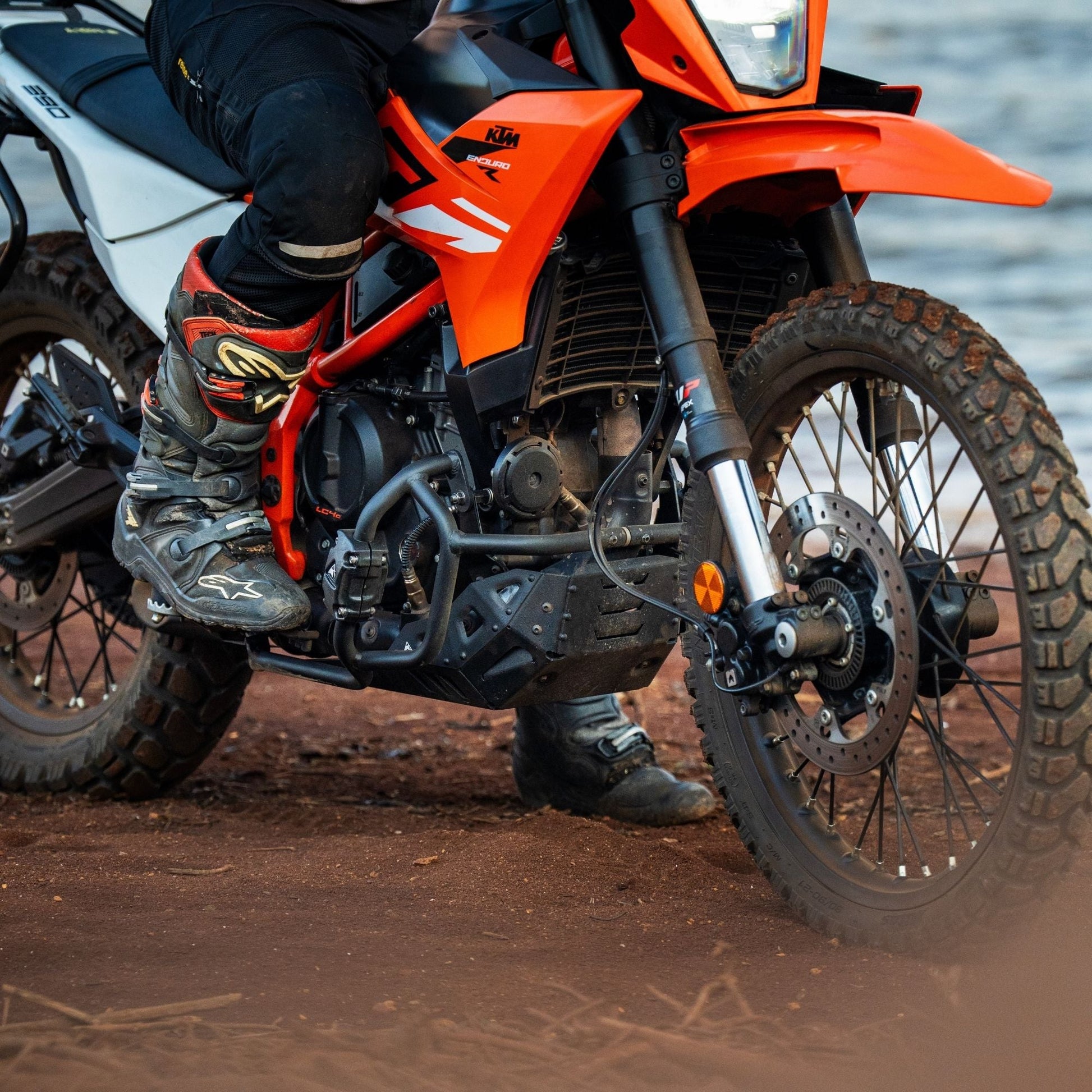 Bash Plate + Engine Guard Combo for KTM 390 Enduro R | MotoCo Motorcycles