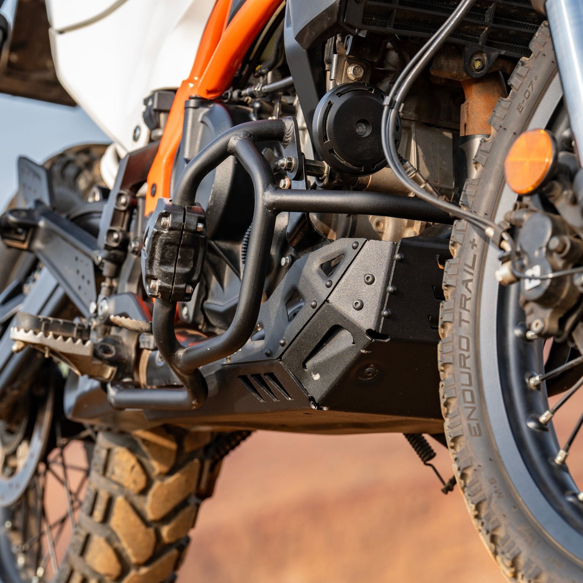 Bash Plate + Engine Guard Combo for KTM 390 Enduro R | MotoCo Motorcycles