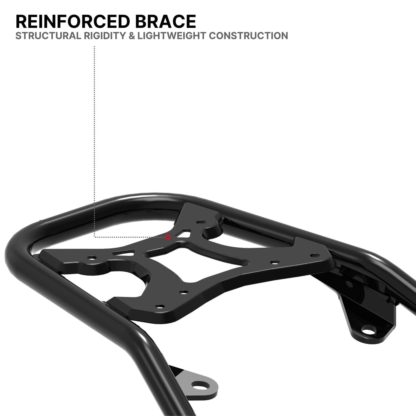 Top Rack + Rack Plate for KTM 390 Enduro R | MotoCo Motorcycles