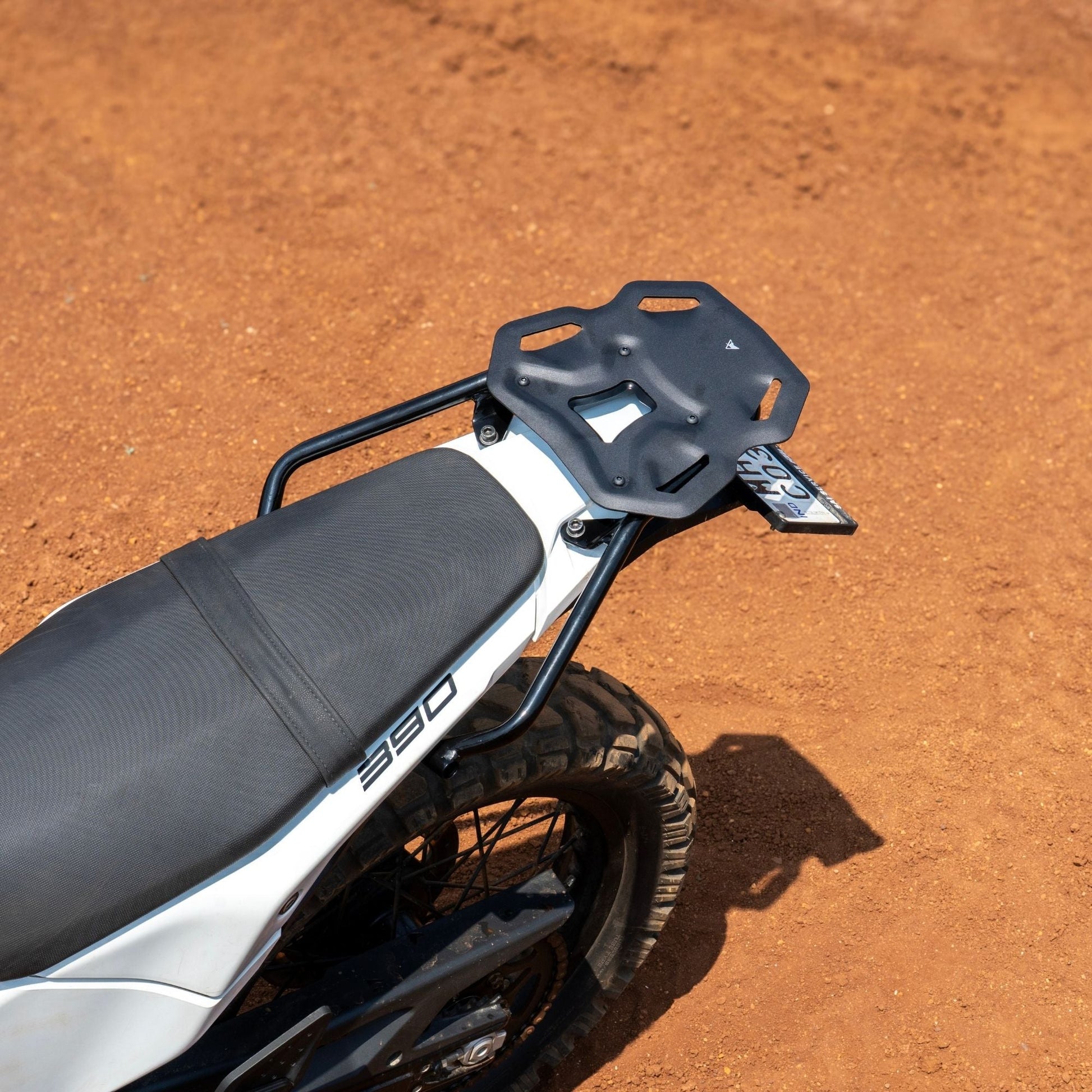 Top Rack + Rack Plate for KTM 390 Enduro R | MotoCo Motorcycles