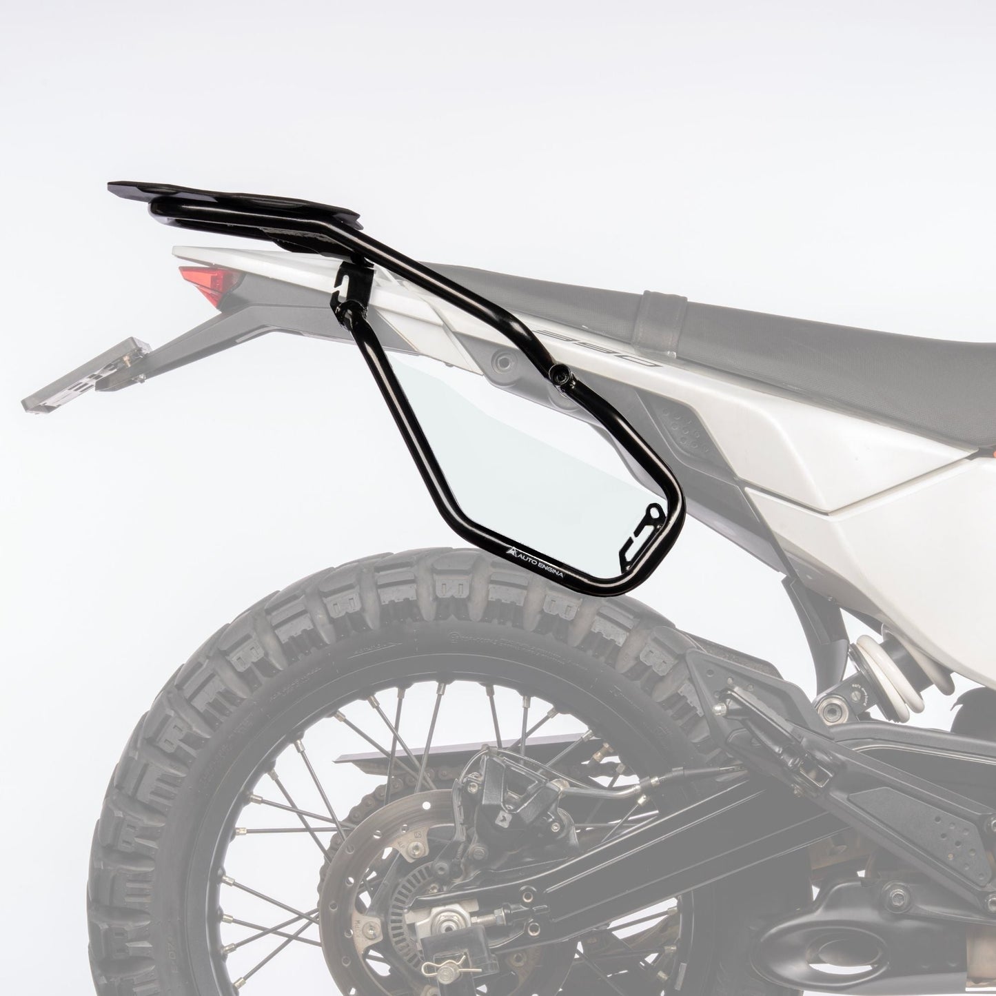 Saddle Stay + Top Rack Touring Combo for KTM 390 Enduro R | MotoCo Motorcycles