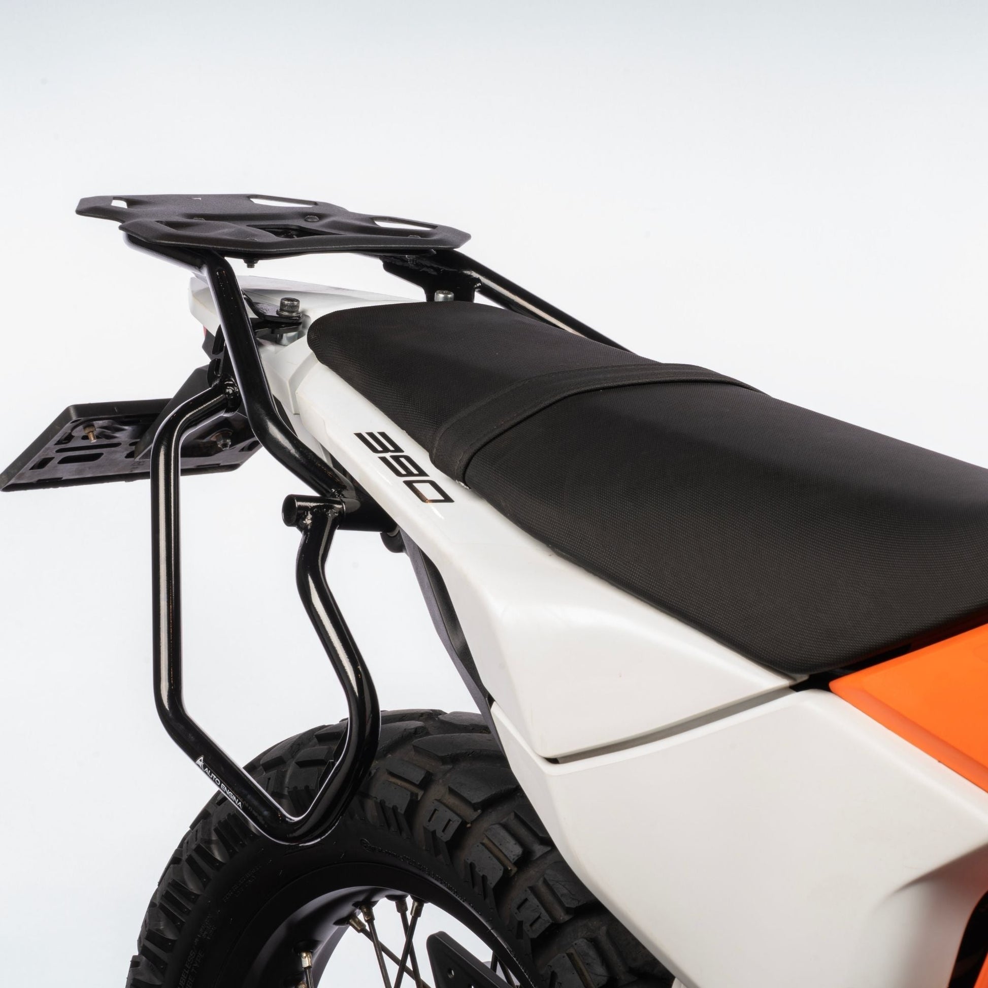 Saddle Stay + Top Rack Touring Combo for KTM 390 Enduro R | MotoCo Motorcycles