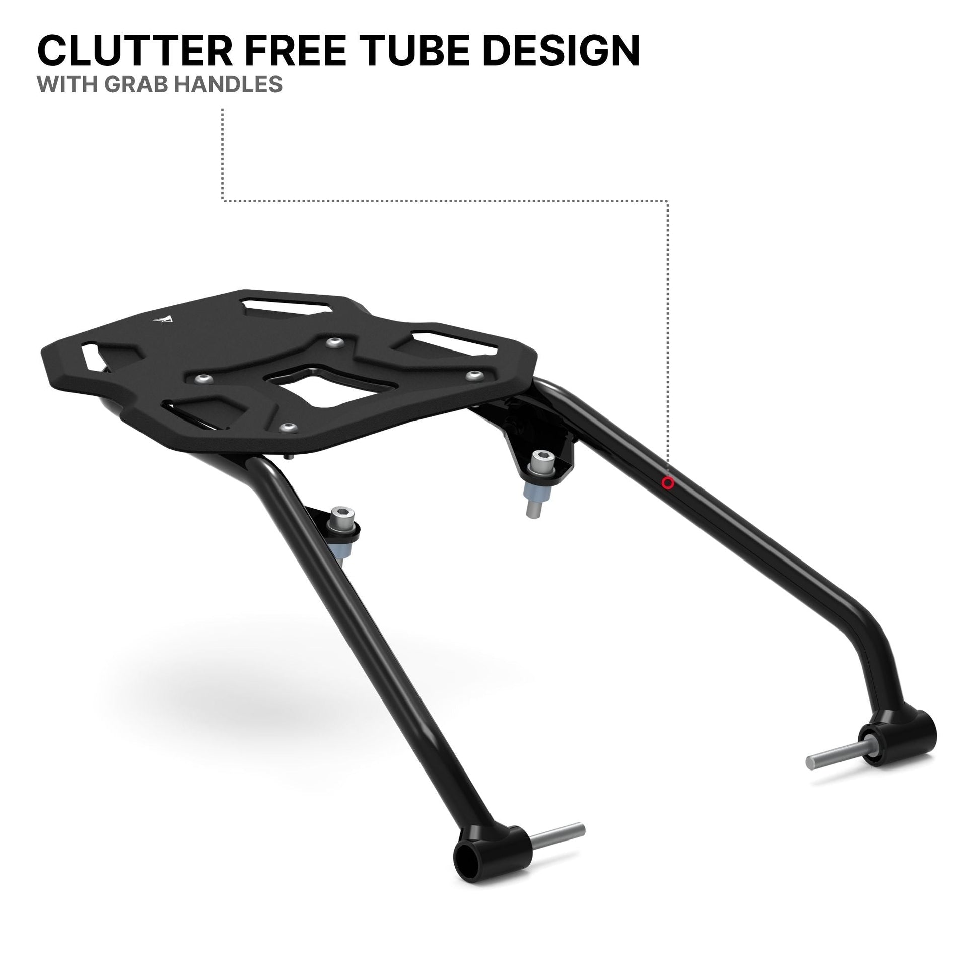 Saddle Stay + Top Rack Touring Combo for KTM 390 Enduro R | MotoCo Motorcycles
