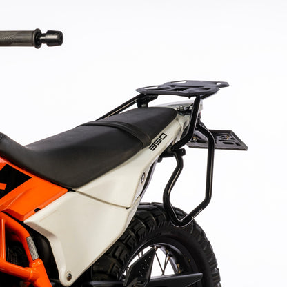 Saddle Stay + Top Rack Touring Combo for KTM 390 Enduro R | MotoCo Motorcycles
