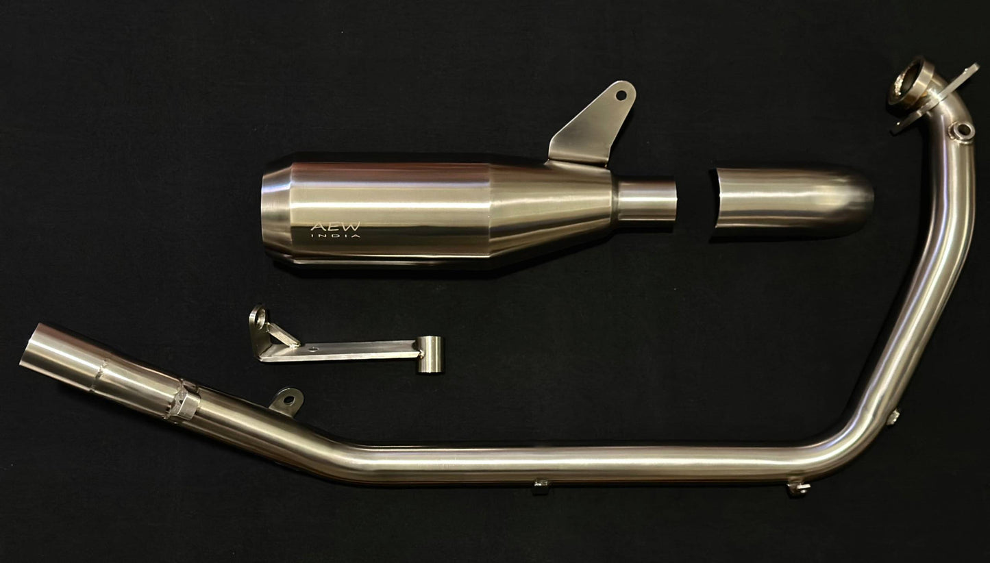 AEW Edge Slip-On Exhaust for Royal Enfield Guerrilla 450