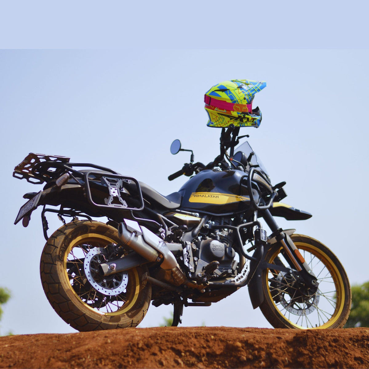 Royal Enfield Himalayan 450 pannier saddle stay view 6